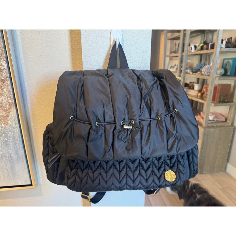 Happ Brand Levy Backpack Black Baby Bag Diaper Bag